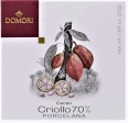 CLO7292 Domori Criollo hořká 70% Porcelana 25g CLO7292 Domori Criollo hořká 70% Porcelana 25g
